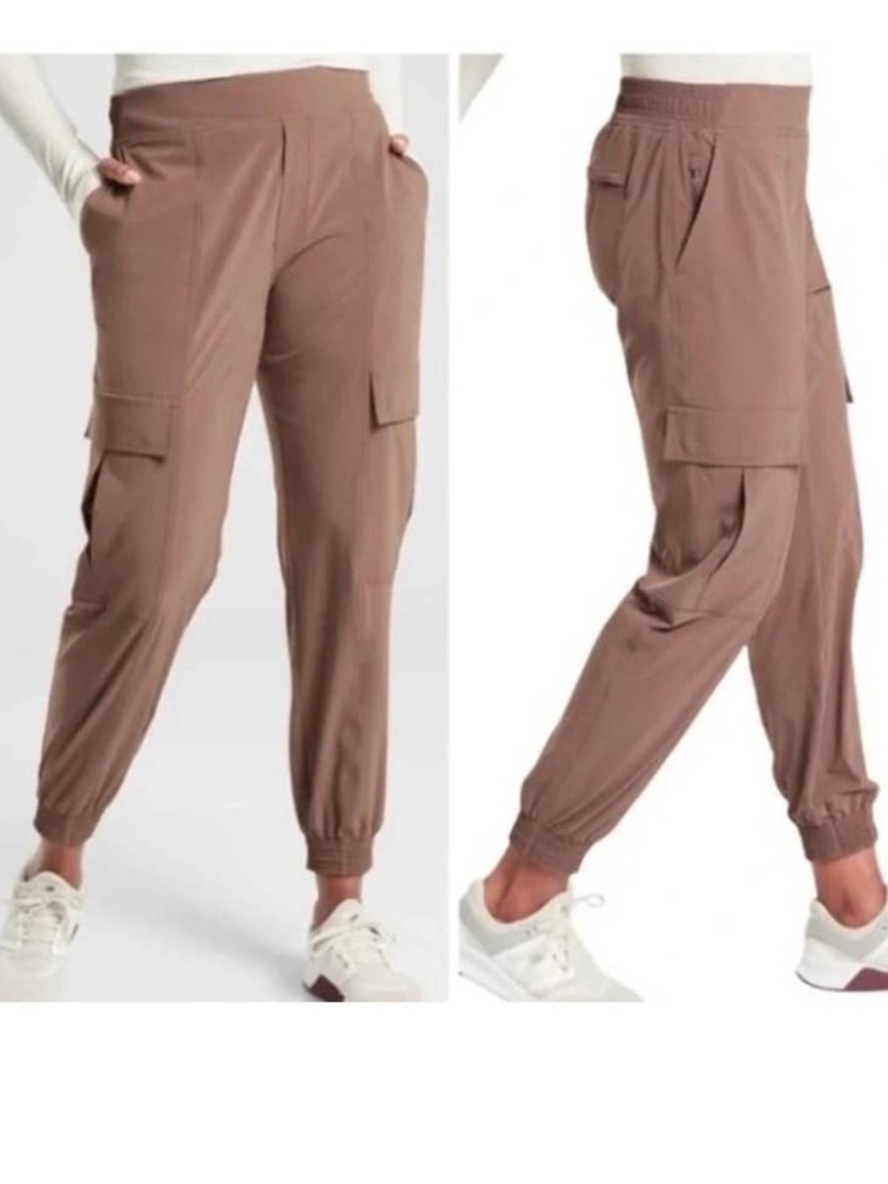 Athleta Chelsea Utility Jogger Mineral Brown Size 12